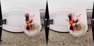 《VR独播》日本代购-超高清原版无水印珍藏版-红色高跟鞋+裸足网袜-97LZTD-1919142